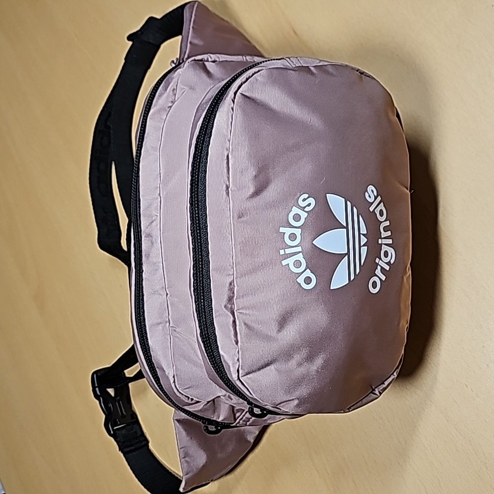 Adidas Originals fanny pack in Blush